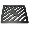 Black painted drain cover